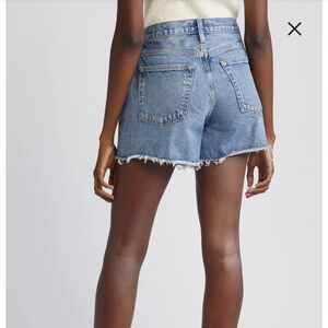 AGOLDE Parker Distressed Denim Shorts